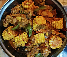 家常版大盘鸡的做法