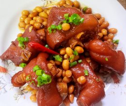 黄豆炖猪蹄的做法
