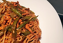 四季豆焖面的做法