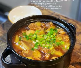 #我心中的冬日限定#羊腿肉炖土豆的做法