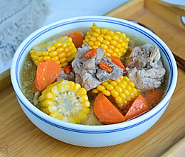 #浪漫七夕 共度“食”光# 腔骨胡萝卜玉米汤的做法