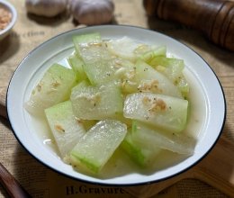 虾皮烧冬瓜的做法