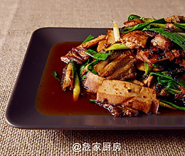 川香豆干回锅肉的做法