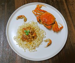 #花式炖煮不停歇#绝味麻辣“蟹蟹”面的做法
