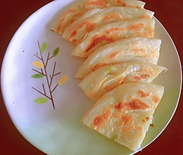 家常版葱花饼#焦香四溢的做法