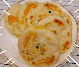微发面葱花饼的做法