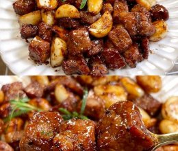 黑椒牛肉粒的做法