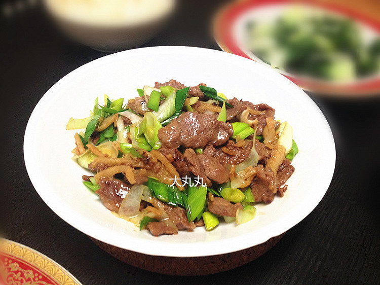葱爆羊肉的做法