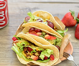 墨西哥主食-Taco（玉米饼夹肉）的做法