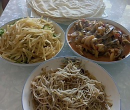 水烙馍卷饼的做法