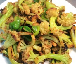 干煸菜花的做法