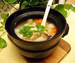 羊肉白萝卜炖锅的做法
