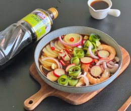 #珍选捞汁 健康轻食季#捞汁蔬菜什锦的做法
