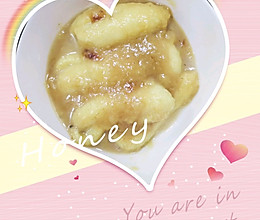 超快手甜品-甜蜜蜜的香蕉甜酒酿的做法