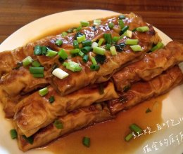 红烧百叶包肉的做法