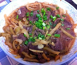 懒人快熟 榨菜蒸牛肉的做法