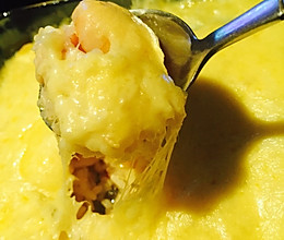 芝士海鲜焗饭的做法