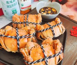 #家乡年味 鲜才够味#蒸大闸蟹的做法