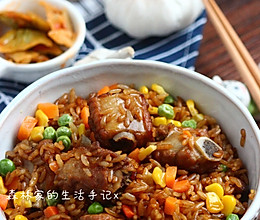 不好吃来找我【电饭锅版排骨焖饭】的做法