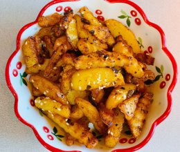 #米饭最强CP#狼牙土豆的做法