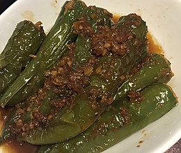 煎让尖椒的做法