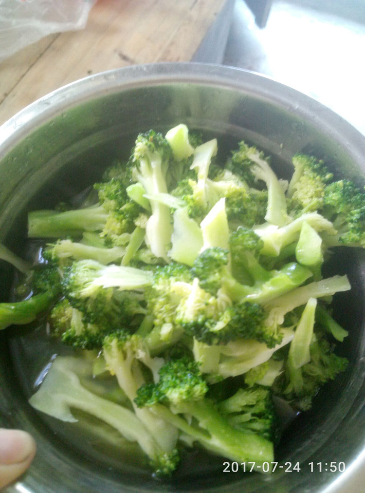 清炒西蓝花的做法