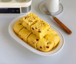 玉米面红枣发糕的做法
