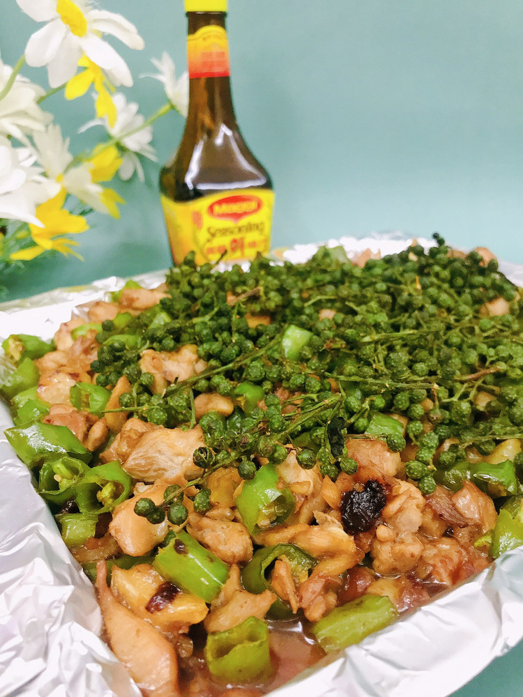 美极青花椒烤鸡腿肉的做法