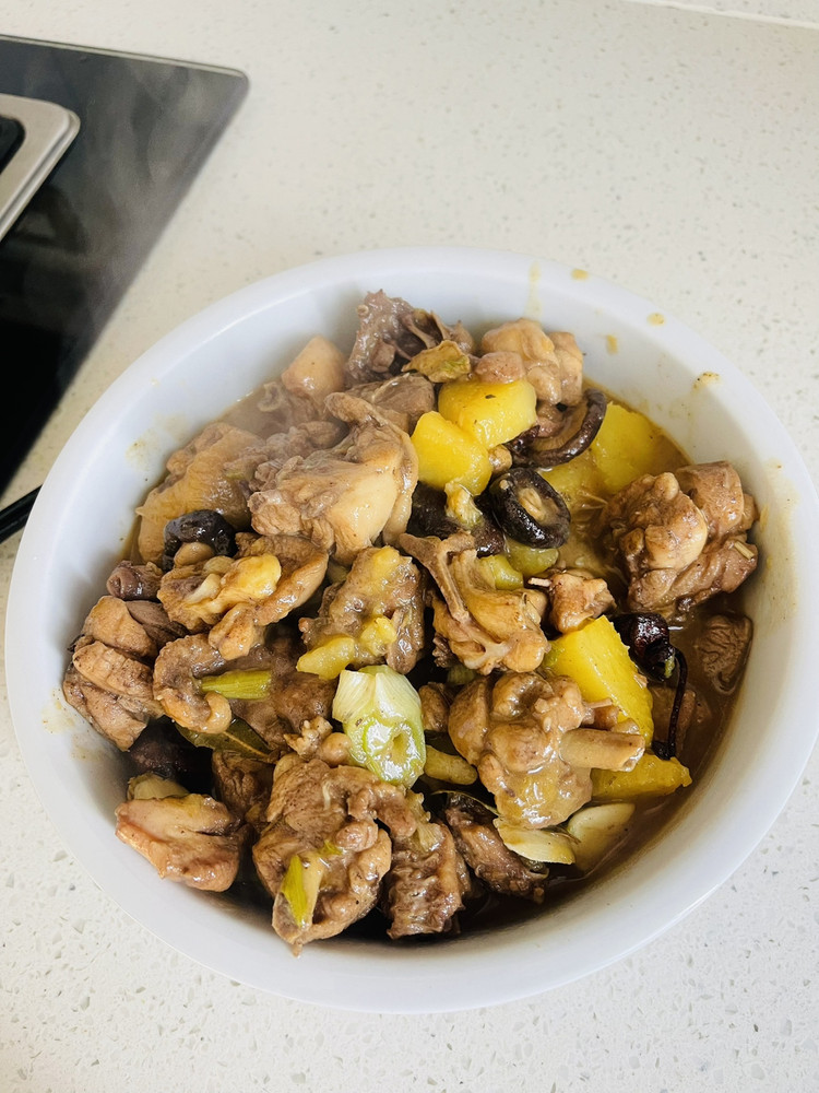 清炒鸡肉（超下饭）的做法