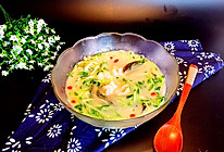 上汤豌豆苗#舌尖上的春宴#的做法