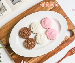 创意双皮奶月饼的做法