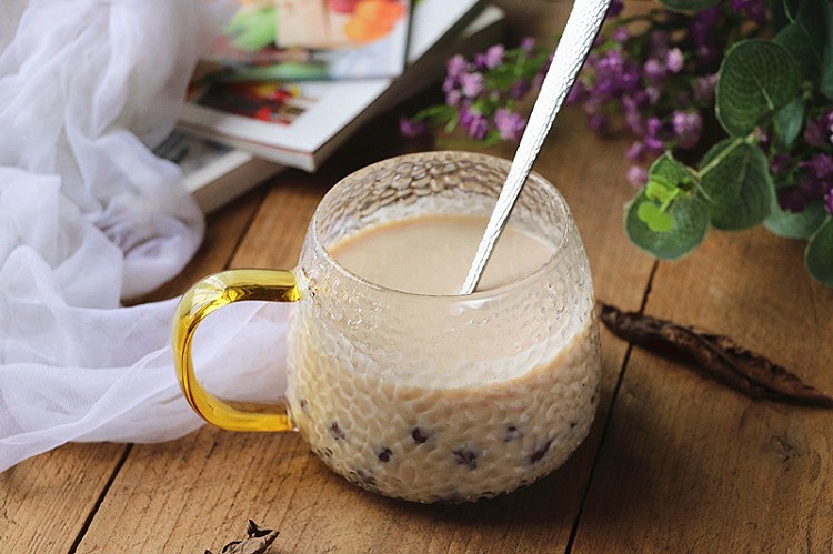 紫薯珍珠奶茶的做法