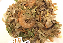 虾仁杂蔬炒饼的做法