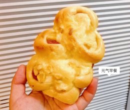 玉米火腿芝士面包的做法