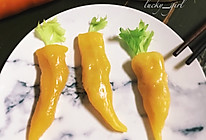 萌萌的胡萝卜水晶饺子的做法