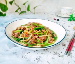 #少盐饮食 轻松生活#杂炒肉丝的做法