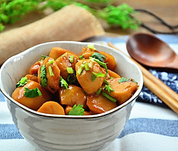 香甜软糯红烧芋头#花家味道#的做法