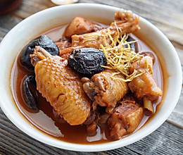 闽南/客家月子菜【姜酒鸡】的做法