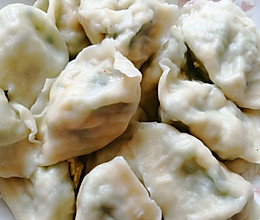 史上最简单的饺子韭菜鸡蛋虾皮馅的的做法