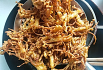 炸金针菇的做法