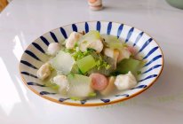 鱼丸香香冬瓜汤的做法