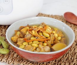 毛豆排骨汤的做法