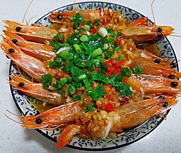 蒜蓉虾的做法