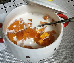 木瓜牛奶的做法