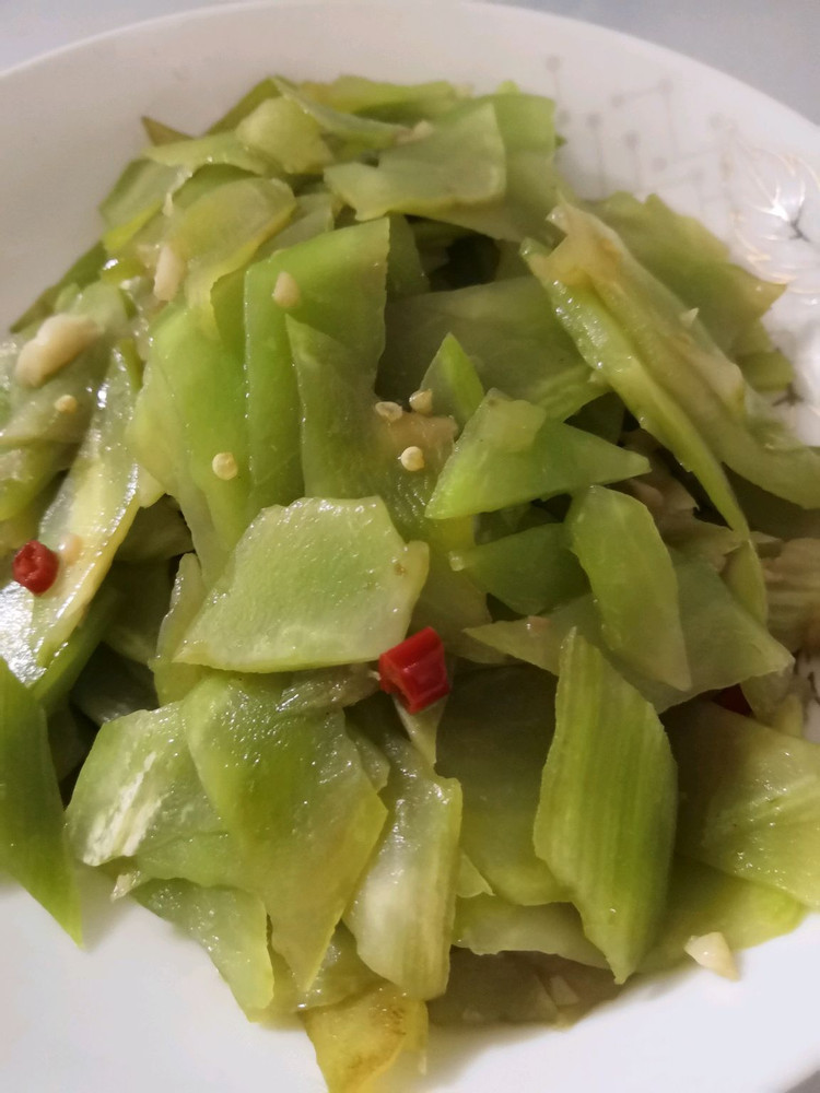 脆爽莴笋片的做法