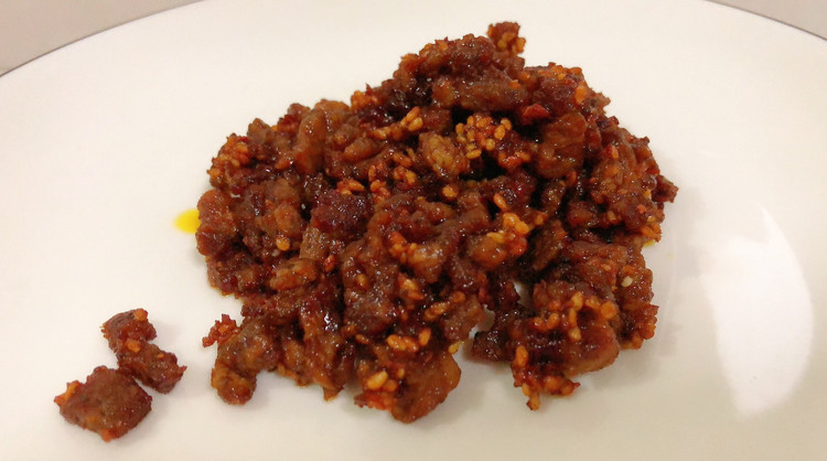 牛肉粒的做法