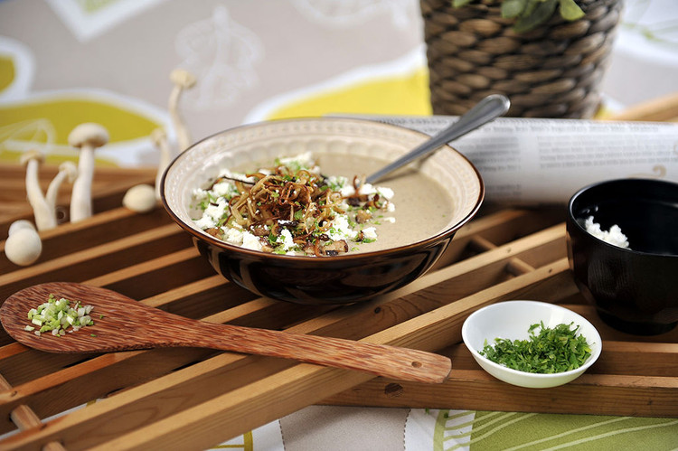 法式奶油蘑菇浓汤的做法