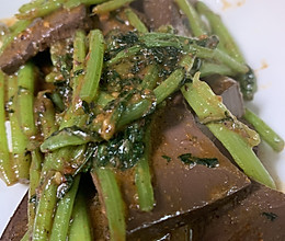 茼蒿血豆腐绝配的做法