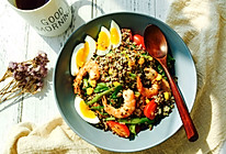 藜麦虾仁沙拉的做法