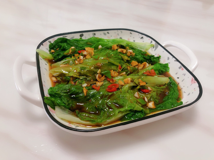 超级简单的蚝油生菜～的做法
